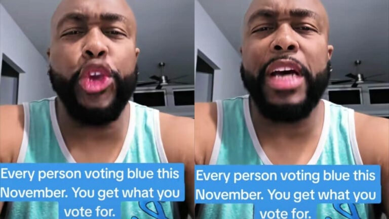 ‘Anyone Voting Blue Hates America’: Texas Trump Supporter Faces Backlash Over Harsh Message to Democratic Voters Texas Trump Supporter Slams Democratic Voters