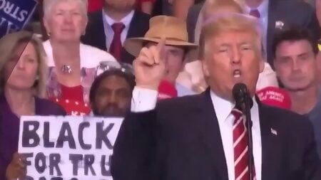 Ohio Rally Erupts as Trump Praises ‘Blacks for Trump’ Members for ‘Big Progress’ But Asks ‘How Come There’s Only 2?’ blacks for trump ohio rally