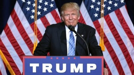 Louisiana Voter Apparently Expects Trump to Be on Midterm Ballot, Complains to Poll Worker: ‘IQ Testing Should Be Mandatory for Voting’ Donald Trump speaking at an immigration policy speech in Phoenix, Arizona.