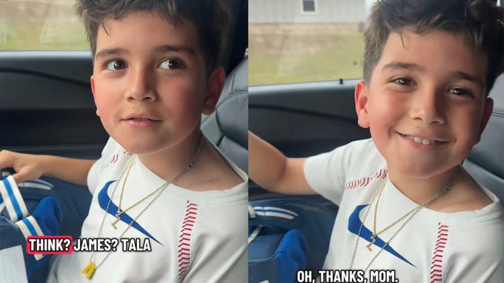 A picture of Texas boy.